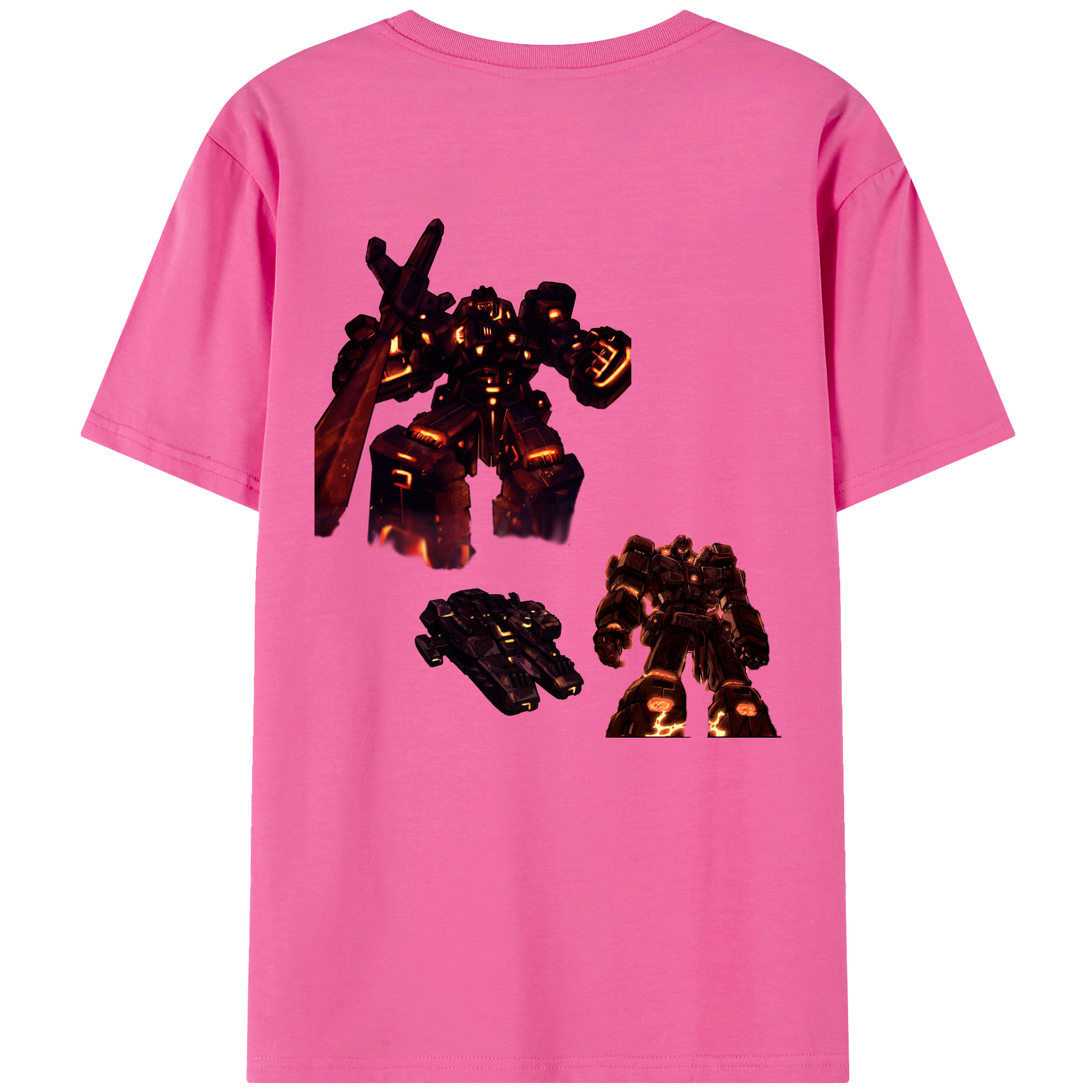  レディース半袖Tシャツ(バックプリント)